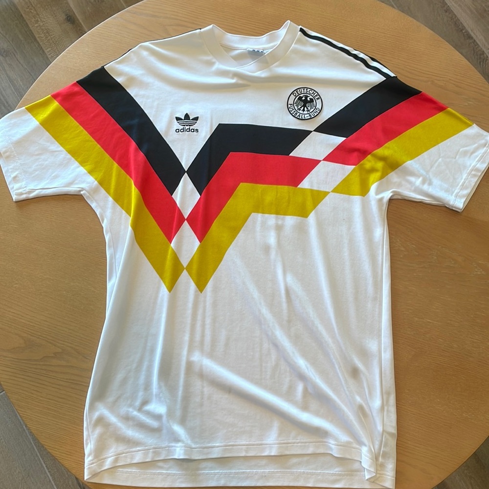 1990 retro Germany national team jersey L